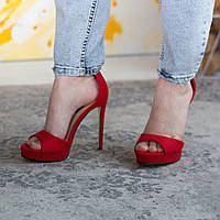 Женские босоножки Fashion Acey 2571 38 размер 24,5 см Красный