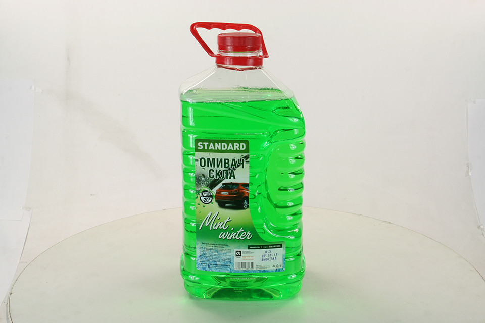 Омивач скла зимовий -20 STANDARD Mint winter зелений. (каністра 4л)  48021031066 зима