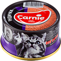 Влажный корм для котят Carnie паштет мясной с индейкой 100 г