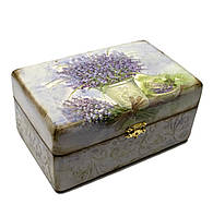 Скринька Лаванда декупаж