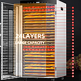 Комерційний дегідратор Tekhniko DH-24H Commercial Food Dehydrator (24 сталевих лотка), фото 3