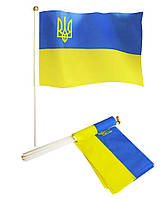 Флажок Украины с трезубцем (Флаги Украины)