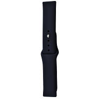 Силіконовий ремінець Sport для Smart Watch 20mm (Чорний / Black) 68670