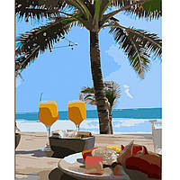 Картина по номерам Strateg Отпуск на Бали размером 40х50 см (HH010)