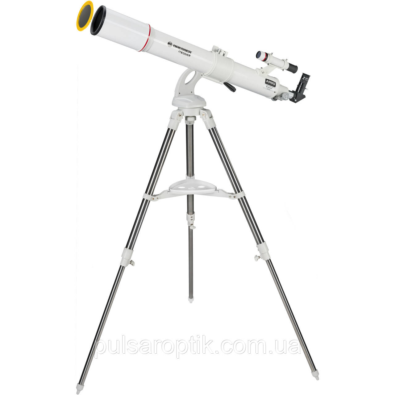 Телескоп Bresser Messier AR-90/900 Nano AZ з сонячним фільтром (4790905)