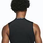 Майка компресійна чоловіча Nike Pro Dri-Fit поліестер чорна (DD1988-010), фото 5