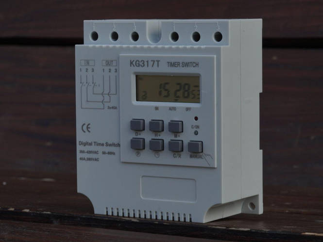 Купить Таймер Реле времени трехфазное на 380 В 30А, цена 1326 ₴ — Prom ...