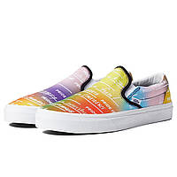 Сліпони Vans Vans X Pride Sneaker Collection (Pride) Rainbow/True White (Classic Slip-On), оригінал. Доставка від 14 днів