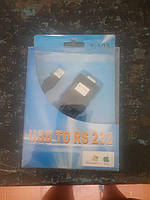 Кабель USB - RS232 DB9 PL2303+MAX3243C переходник Y-105