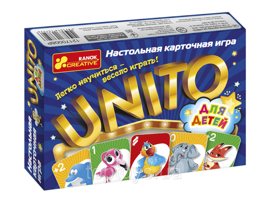 Настільна гра Ranok-Creative Уніто для дітей RUS (12170008Р)