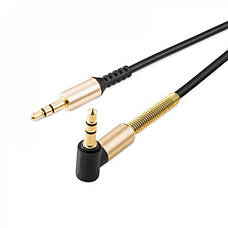 Кабель AUX Hoco UPA02 With Mic (2m) black, фото 5