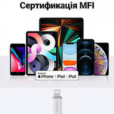 Кабель Acefast C2-02 Lightning 2.4A (1.2m) pink, фото 3