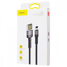 Кабель Baseus Cafule Lightning Special Edition 1.5A (2m) gray, фото 2