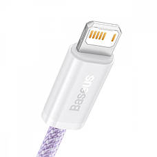 Кабель Baseus Dynamic Series Fast Charging Lightning 2.4A (2m) white, фото 6