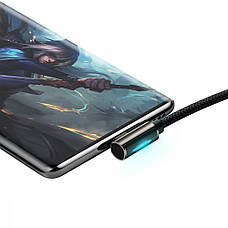 Кабель Baseus Legend Series Elbow Fast Charging Type-C 66W (1m) black, фото 6