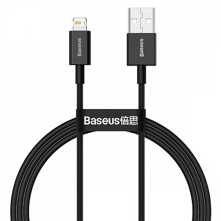 Кабель Baseus Superior Series Fast Charging Lightning 2.4A (1m) black, фото 1