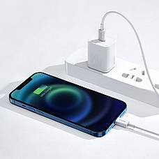 Кабель Baseus Superior Series Fast Charging Type-C to Lightning PD 20W (1.5m) white, фото 5