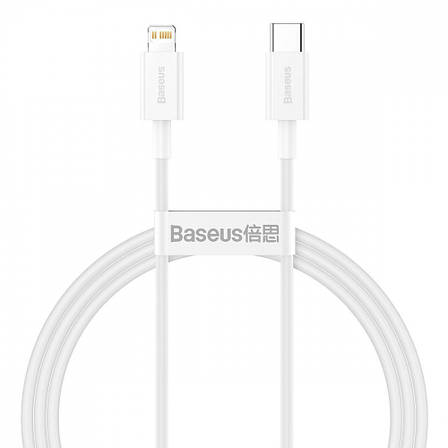 Кабель Baseus Superior Series Fast Charging Type-C to Lightning PD 20W (1m) white, фото 1