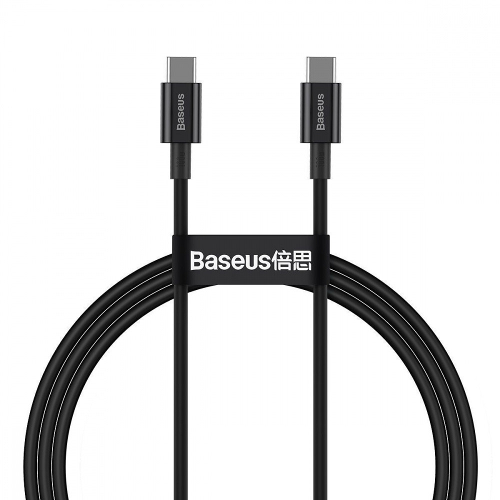 Кабель Baseus Superior Series Fast Charging Type-C to Type-C PD 100W (1m) black