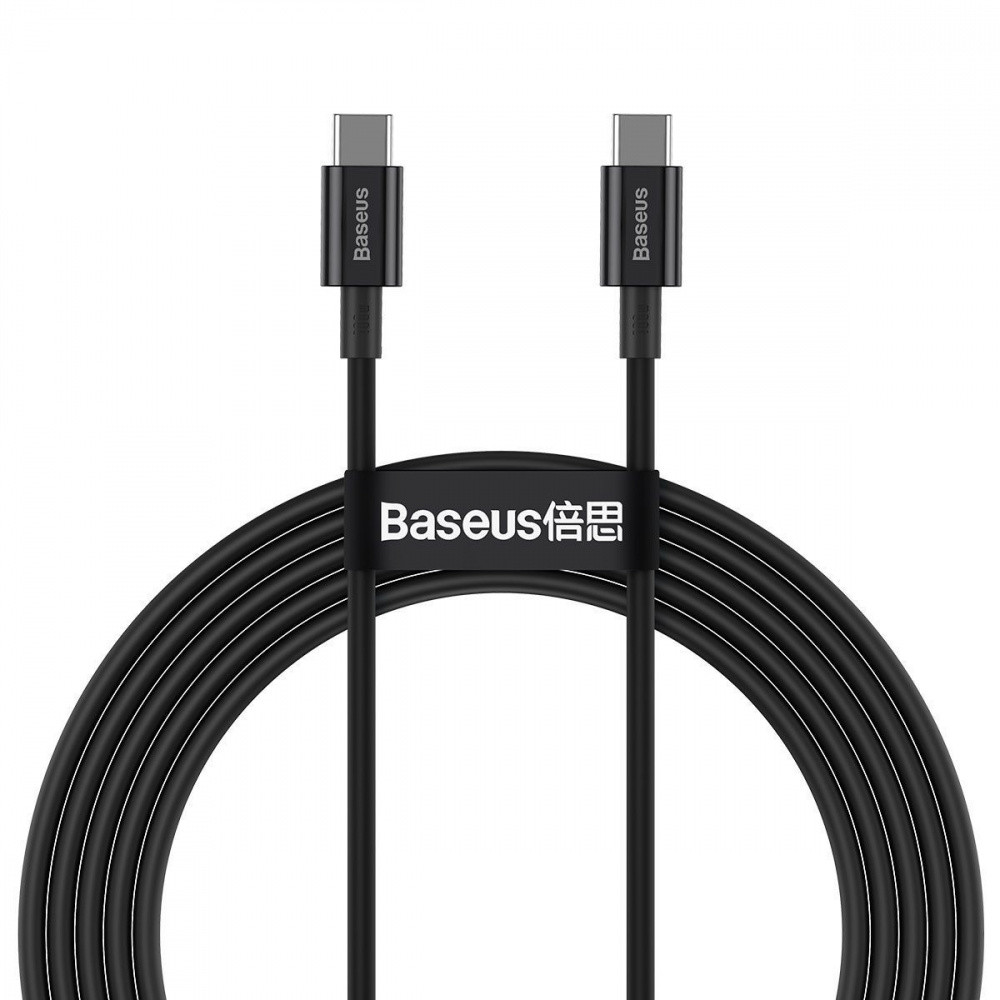 Кабель Baseus Superior Series Fast Charging Type-C to Type-C PD 100W (2m) black