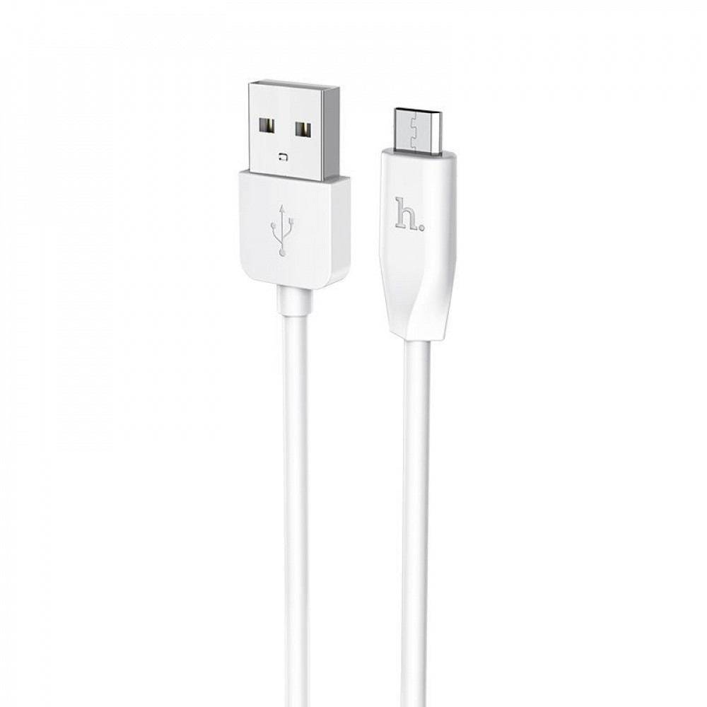 Кабель Hoco X1 Micro USB (2m) white