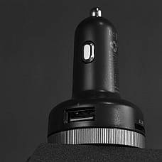Автомобільний ЗП Baseus FM Launcher Enjoy 3.4 A black, фото 6