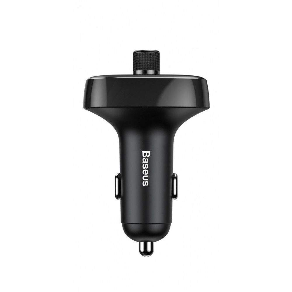 Автомобільний ЗП Baseus FM Launcher S-09 2.4 A 2 USB black