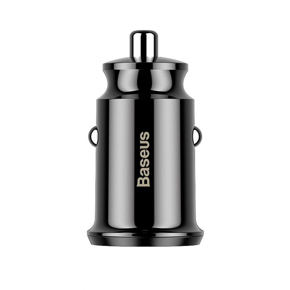 Автомобільний ЗП Baseus Grain 3.1 A 2USB black