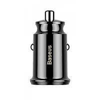 Автомобільний ЗП Baseus Grain 3.1 A 2USB black