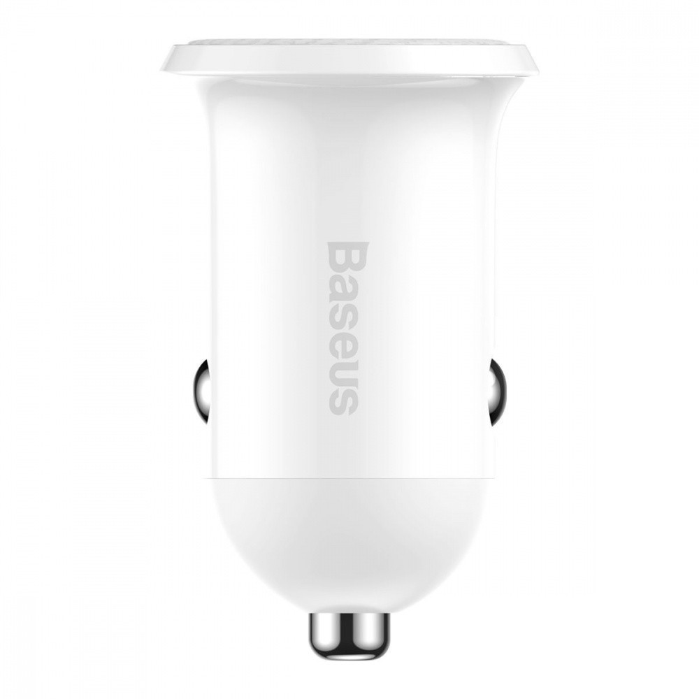 Автомобільний ЗП Baseus Grain Pro 4.8 A 2USB white