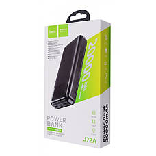Портативна батарея Hoco J72A Easy Travel 20000 mAh* black, фото 3