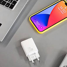 СЗУ Baseus Compact Quick Charger 20W QC+ PD (1Type-C + 1USB) black, фото 5