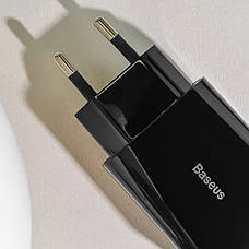 СЗУ Baseus Speed Mini PD Charger 20W (1 Type-C) white, фото 5