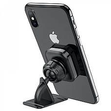 Автотримач Hoco S47 Fuerte Magnetic black, фото 6