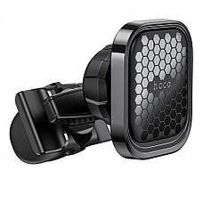 Автотримач Hoco S49 Fuerte Air Outlet Magnetic black, фото 6