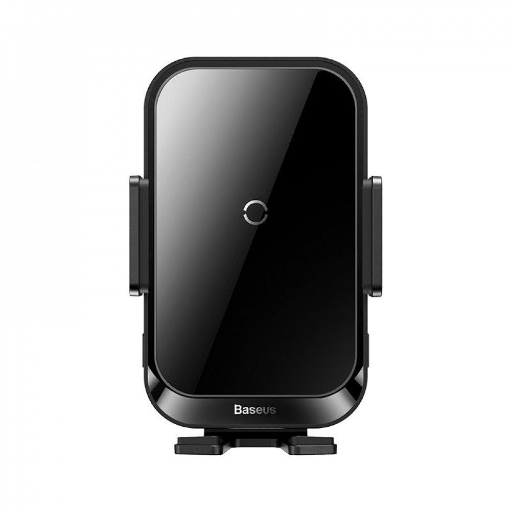 Автотримач з бездротовою зарядкою Baseus Halo Electric 15 W black