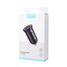 Автомобільний ЗП Proove Kely Car Charger (2USB) black, фото 3
