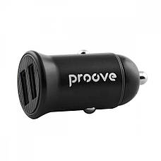 Автомобільний ЗП Proove Kely Car Charger (2USB) black, фото 4