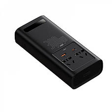 Автомобільний інвертор Baseus In-car Inverter 300 W (220V CN/EU) black, фото 6