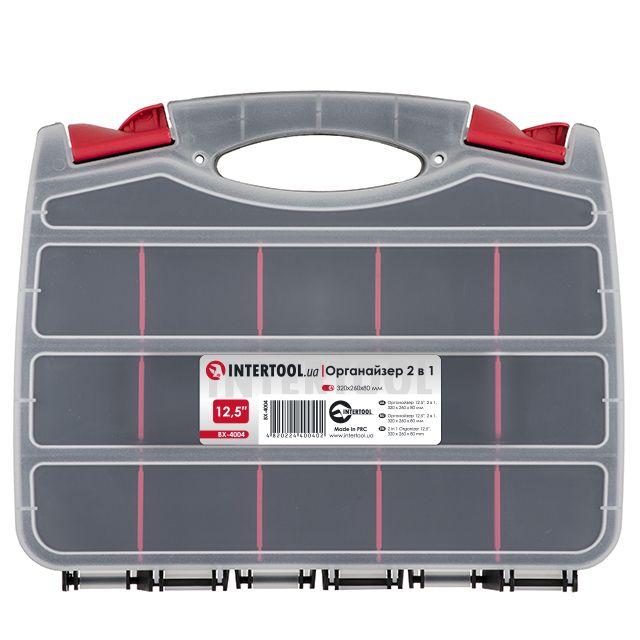 Органайзер 2 в 1, 12.5" 320*260*80 мм INTERTOOL BX-4004, фото 1
