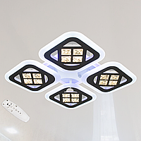 Небольшой потолочный светильник лед с пультом AS8190/4BK 3color
