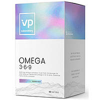 Комплекс незаменимых жирных кислот VP Lab Omega 3-6-9 60 капсул EXP 06/24 года включительно