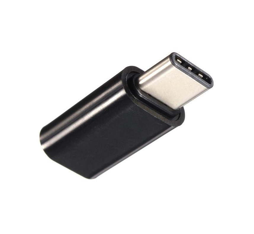 Перехідник USB3.1 Type-C --> Micro USB (OTG) чорний