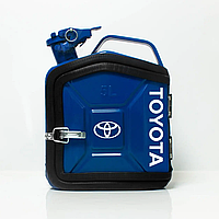 Канистра Бар 5л. с надписью "Toyota" синяя