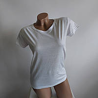 Жіноча футболка однотонна женская футболка New Trend (10-73) белый