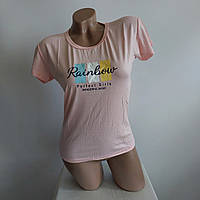Жіноча футболка женская футболка New Trend (10-75) розовый