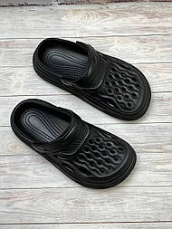 Жіночі чорні легкі крокси сабо піна в замірі 39-40
