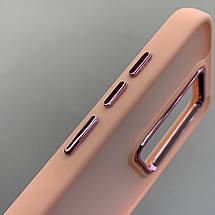 Чохол для Xiaomi Redmi Note 9 матовий з глянцем чохол на телефон сяомі редмі нот 9 персиковий q6y, фото 4