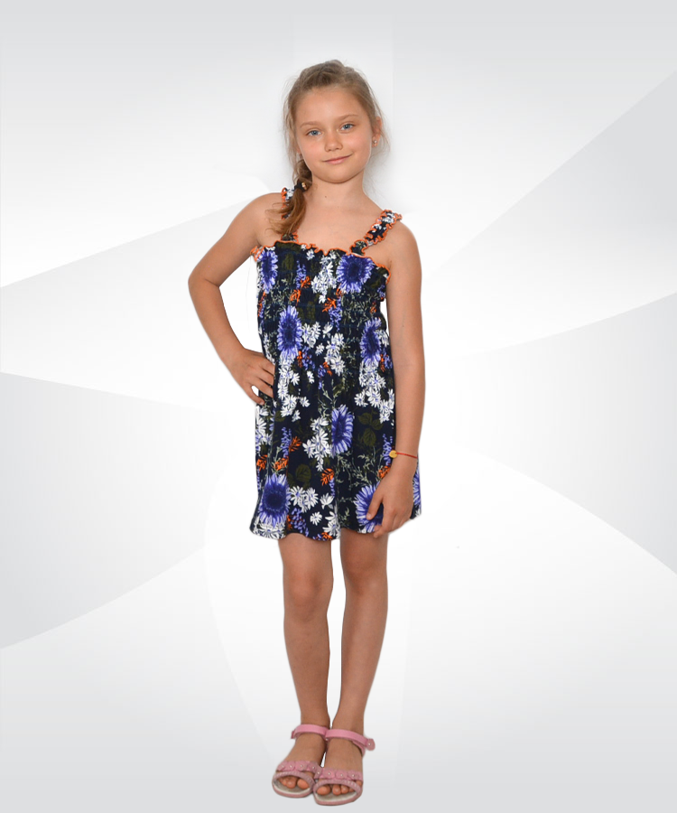 Сарафан для дівчинки 01391 котон, фото 1