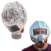 Протигаз фільтруючий Fire mask / Панорамний респіратор від чадного газу / Маска-рятувальник